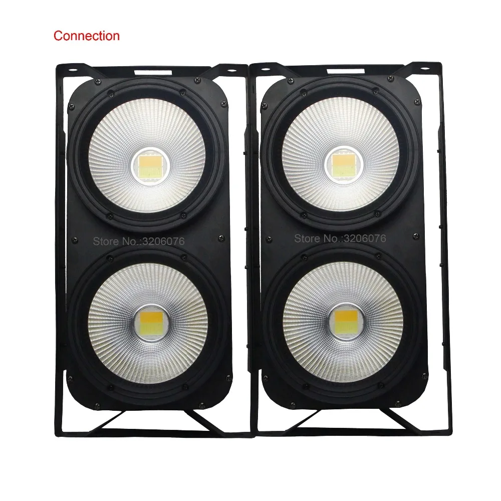 2 eyes audience 2x100W COB светодиодный светильник Блиндер комбинация профессиональный dmx сценический светильник диско-шоу Клубное оборудование для пабов Заводская распродажа