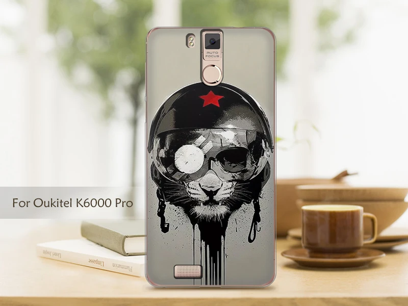 EiiMoo мультяшная задняя крышка для Capa Oukitel K6000 Pro Мягкий силиконовый чехол TPU чехол для телефона для Funda Oukitel K6000 Pro Чехол 5,0