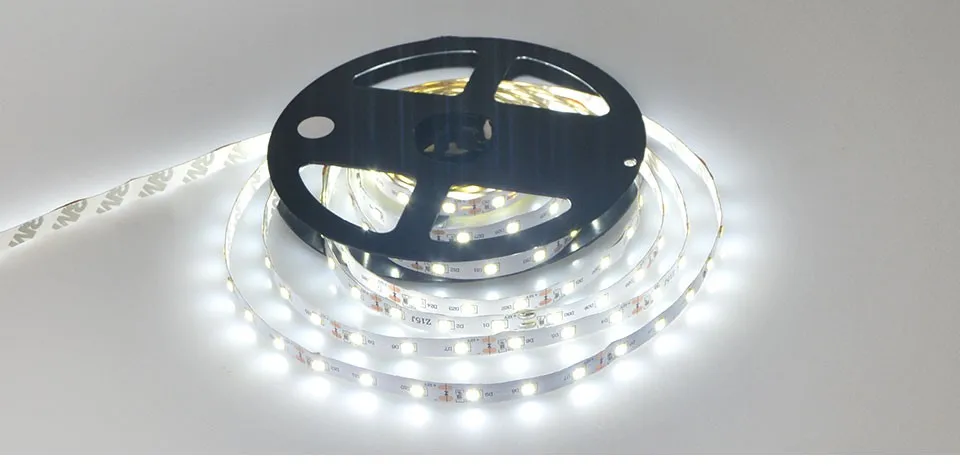 RGB LED 2835 гибкие полосы света не водонепроницаемый 5 м 300LED + 24key ИК пульт