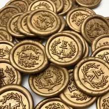 Пользовательские Свадебные самоклеющиеся восковые наклейки, индивидуальный восковой печати, свадебные сургучные печати, пригласительные печати, RSVP сургучные печати