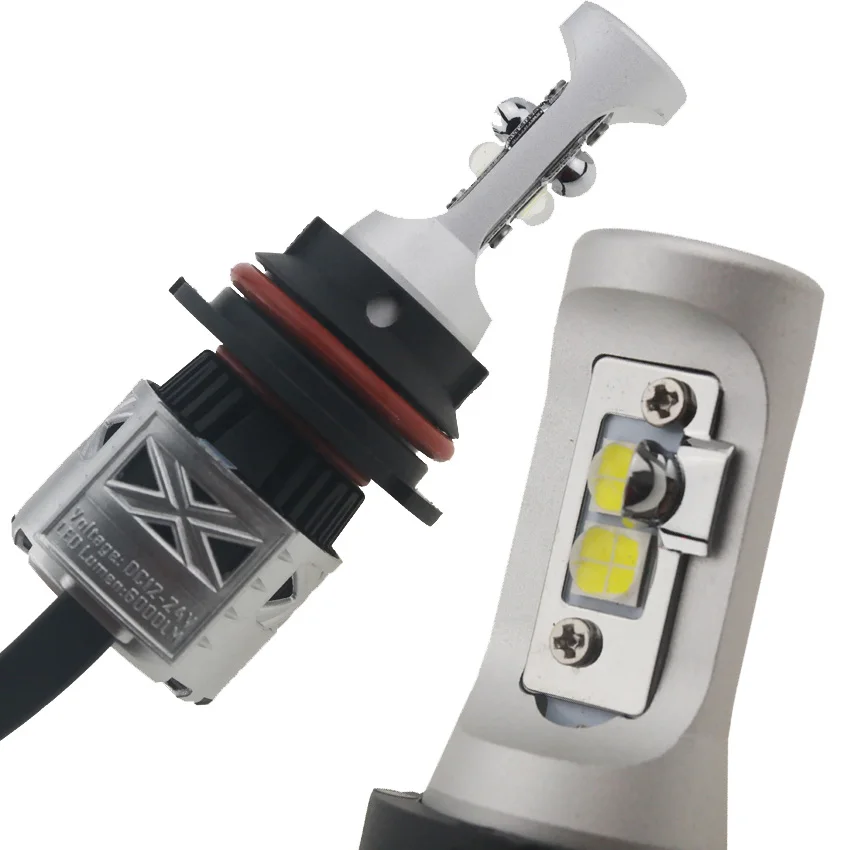 

1pair 9004 Car LED Headlight Conversion Kit 72W 12000LM CREE Chip High Low Beam Auto headlight Bulb Fog Light White 6500K