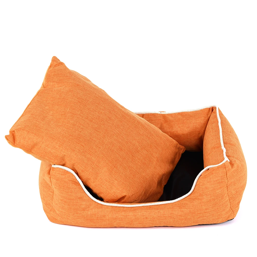 Solid Pet Dog Bed Sofa House Mats Kennel Cat Bed Sofa House Waterproof Washable Pet Dog Cat Bed House For Small Medium Large Dog (7)