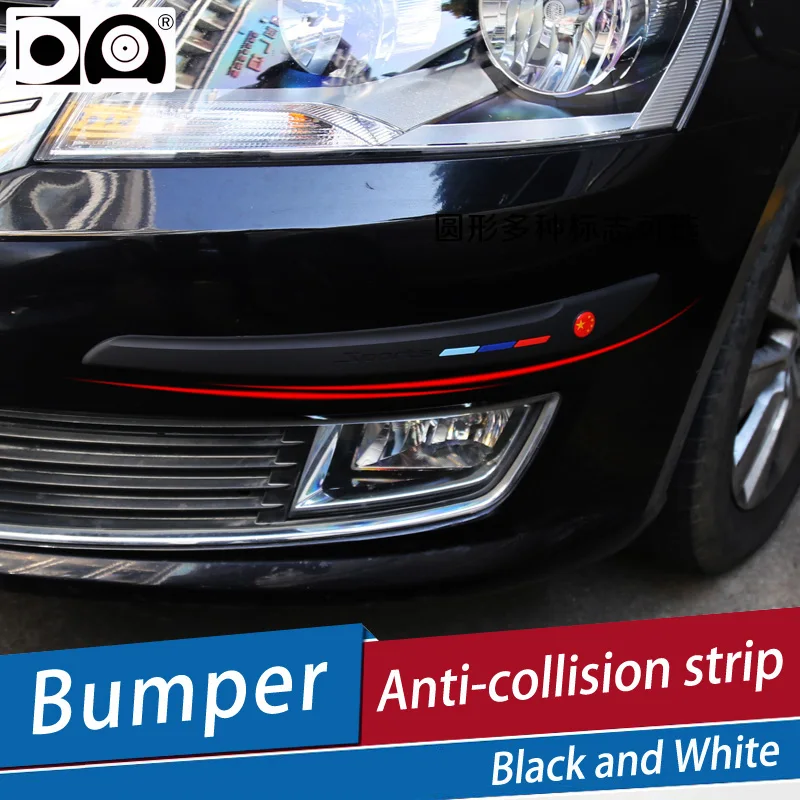 

Renault Fluence Clio Twizy Twingo Wind Latitude Laguna Symbol Car Bumper Anti-collision Strip Black/White