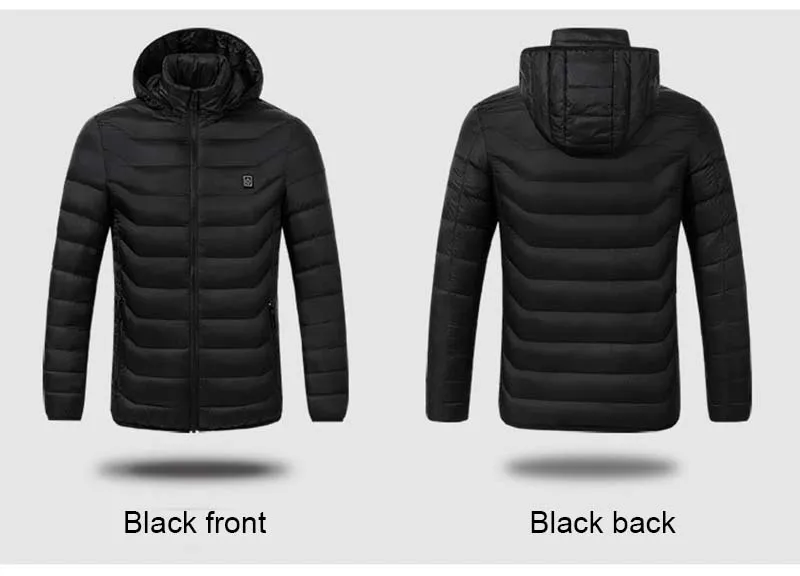 Мужские флисовые куртки непромокаемые зимние с подогревом куртки Тепловая нагревательная одежда лыжная куртка мужские походные куртки S-3XL 2 цвета