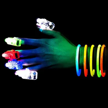 

Glow Stick Bulk Party Favors for Kids & Adults,Glow Sticks + 40 LED Finger Lights Neon Party Glow in the Dark Party Supplies