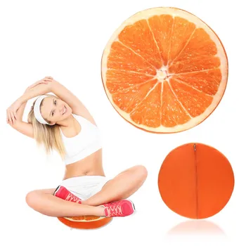 

2017 new product Creative 3D Fruits&Cat Decorative pillows Cushions home decor Sofa Round Nap Seat cushion Waist Pillow
