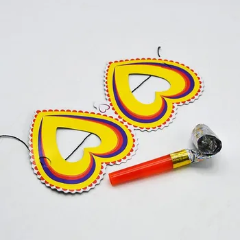 

Cartoon Eye Mask Blowout Children Blowouts Whistle Noise Maker Filler Toys Birthday Party Favors Gift Christmas Halloween