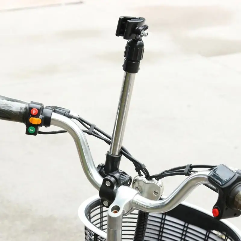 Bicycle Umbrella Stand Holder Stainless Steel Adjustable Umbrella Stand