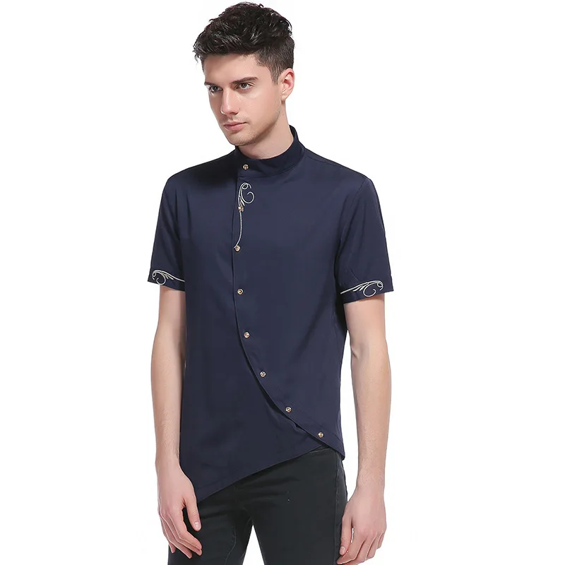 long short sleeve shirt mens
