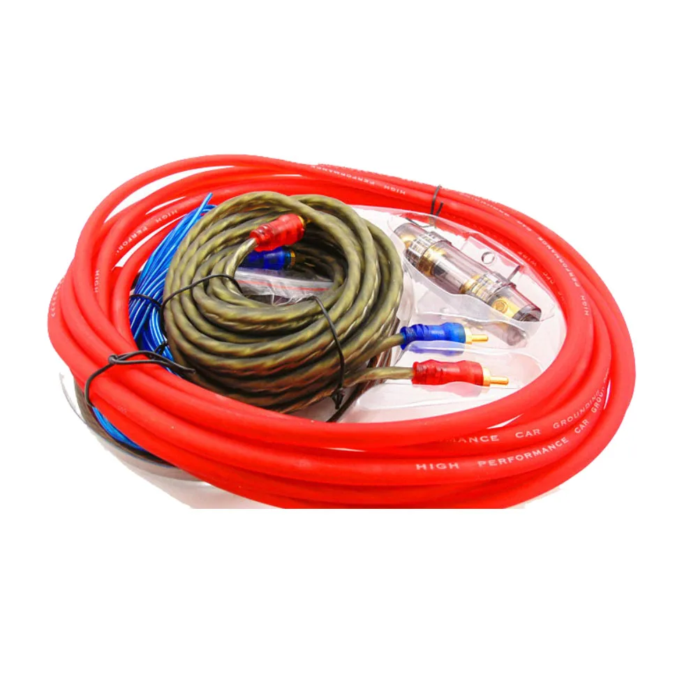 AMP Wiring Fuse Holder Wire Cable Kit 8GA Car Audio font b Subwoofer b font font