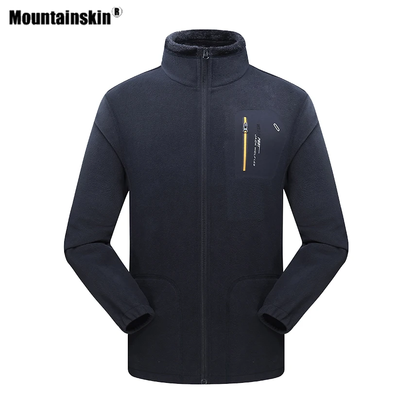 Skup Mountainskin mężczyźni kobiety zima polar turystyka sportowa kurtka na zewnątrz Camping grube termiczne Trekking mężczyzna narciarstwo wspinacka płaszcz VA472