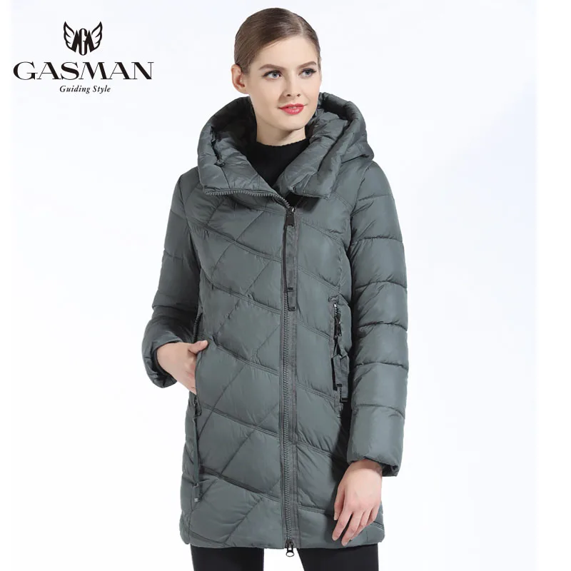 GASMAN women winter coat thick down jacket women with a hood зимнияя jacket female fashion партки and coat women