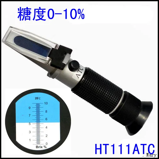 ФОТО Handheld brix Honey Refractometer brix 0~10%