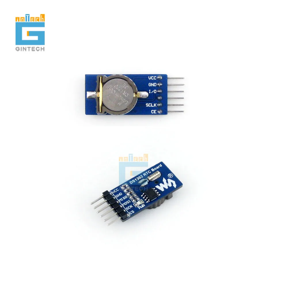 

DS1302 RTC Real Time Clock Board SPI Module for Arduino AVR STM32