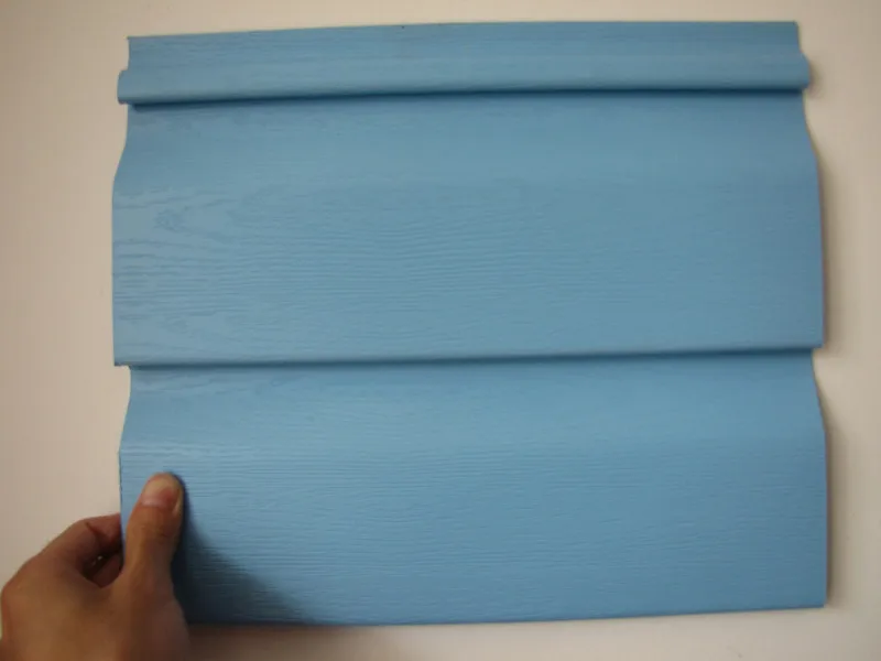 Pvc mosaic wall panels light blue plastic exterior wall cladding