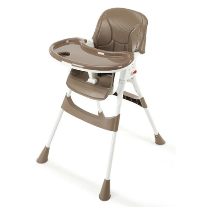 

Multi-function Aluminum Alloy Portable Child Chair Foldable Height Adjustable Infant Stool Feeding Dinner Chair For 0-6T Kids
