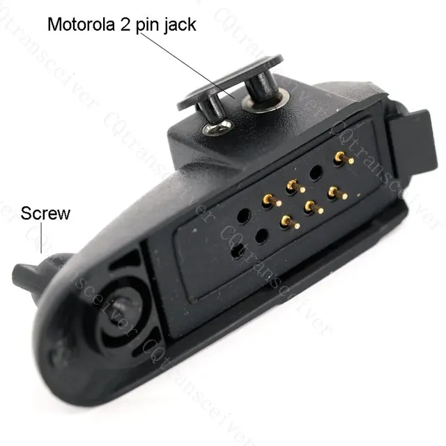 headset adapter connector for motorola handheld radio headset adapter connector for motorola handheld radio
