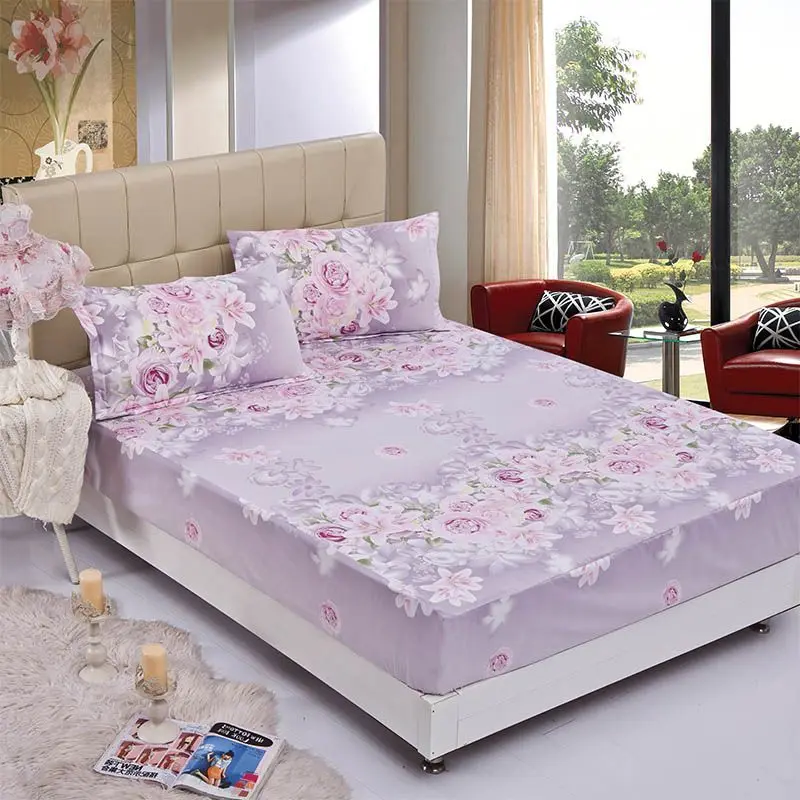 Buy Hot Sale Bedding Fitted Sheet Floral Flower