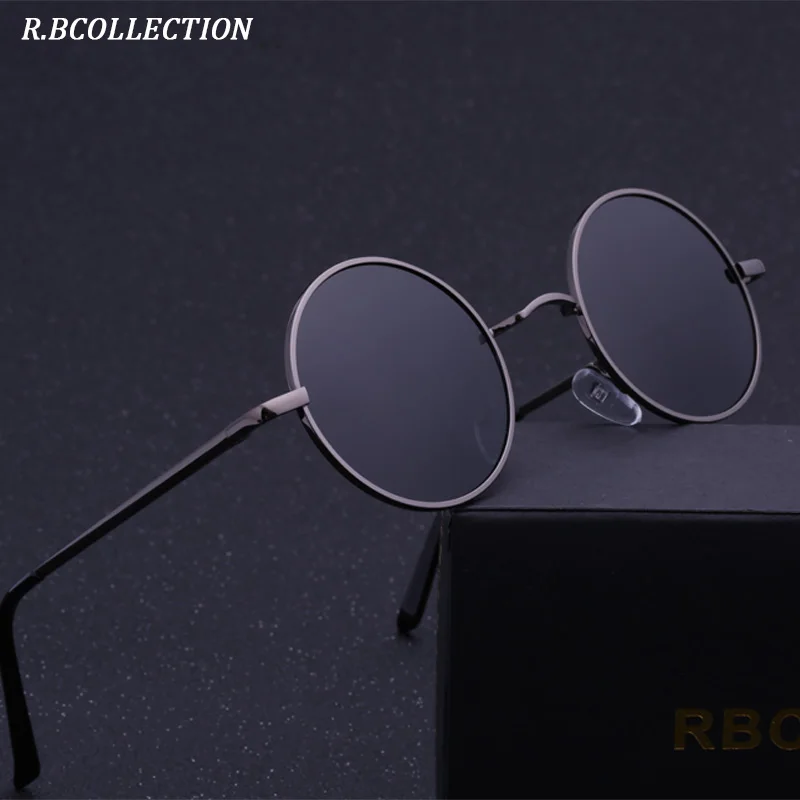 R. bcollection стимпанк Круглый Солнцезащитные очки для женщин Для мужчин наружное