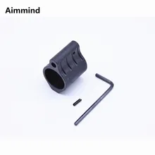 Сталь низкопрофильный газовый блок M4/Ar15 плюс штифт для охоты 750 556 5,56 223 300 микро-винтовка газовый блок с штифт