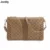Pequeñas mujeres bolsos de cuero de la PU del bolso del mensajero bolsos de embrague diseñador ahueca hacia fuera las mujeres del bolso de hombro bolso mujer monedero SLI-389