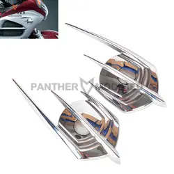 Мотоцикл Chrome Сокол обтекателя Эмблема чехол для Honda Goldwing 1800 GL1800 2012-2013