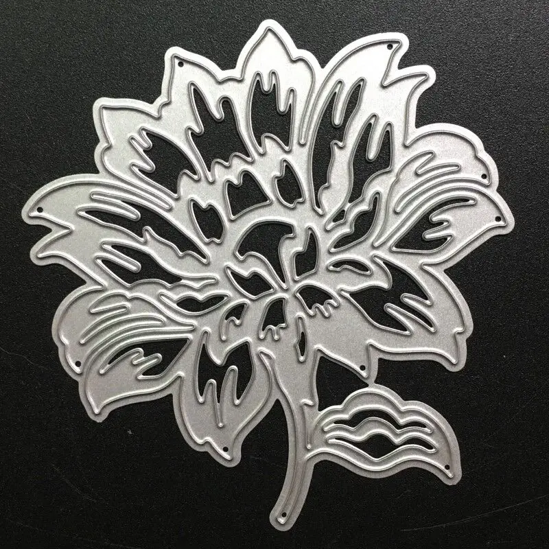 

SCD780 Flower Metal Cutting Dies For Scrapbooking Stencils DIY Album Cards Decoration Embossing Folder Die Cuts Template New