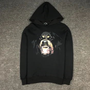 

New High Rottweiler Classic Unisex Hoodies Hoody hooded Sweatshirts velvet Cotton Drake Thicken Fleece S-2XL #C76