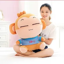 60 см милая плюшевая обезьянка игрушка Йо-Йо кукла обезьяна подушка подарок на день рождения w6292