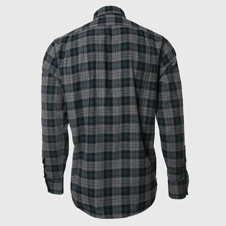 Рубашка мужская с длинным рукавом хлопок в клетку западном стиле|men plaid shirt|pattern
