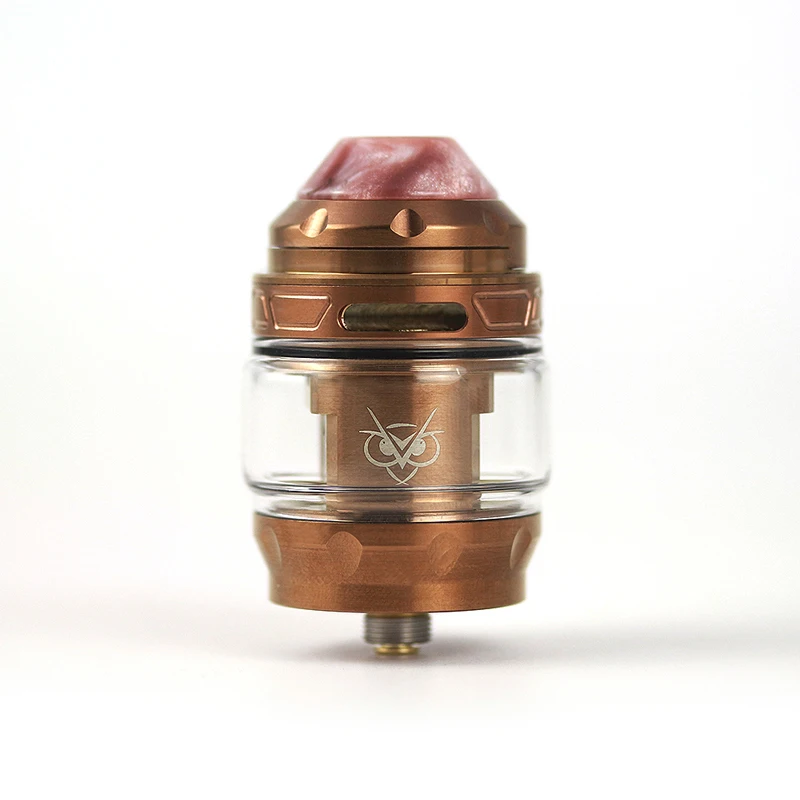 Оригинальный атомайзер Advken OWL Sub Ohm 4 мл Сова 25 мм с сетчатой катушкой 810 PEI