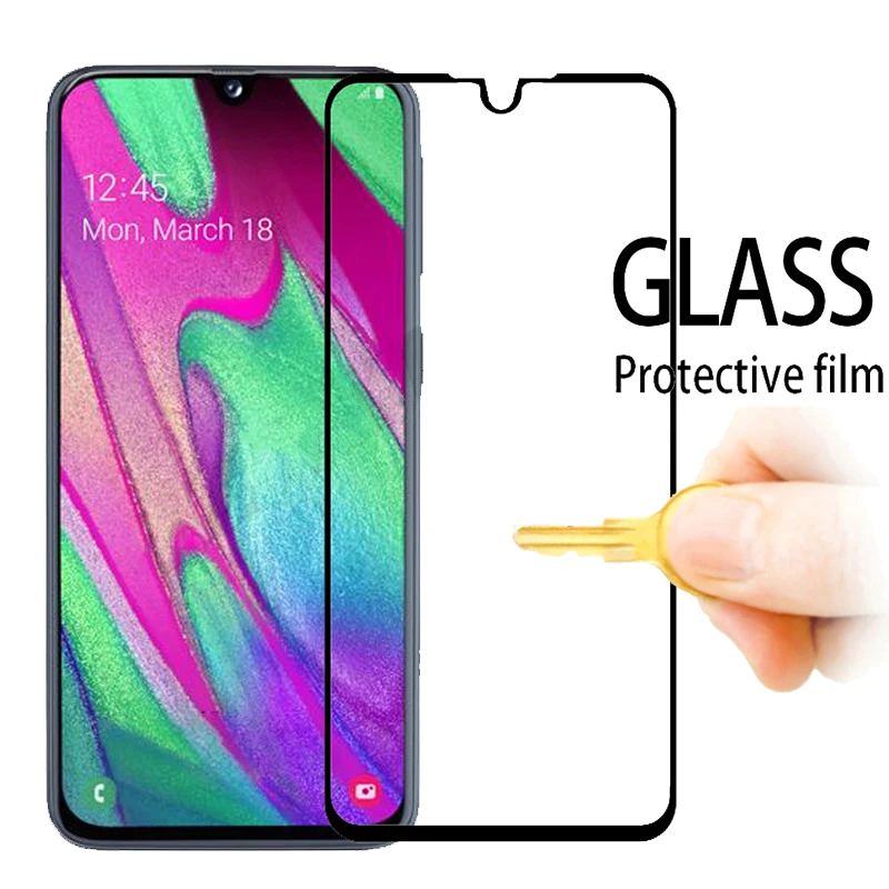 Защитное стекло для Samsung Galaxy A50 A505F закаленное защитное A 50 50A SM A505F|Защитные стёкла