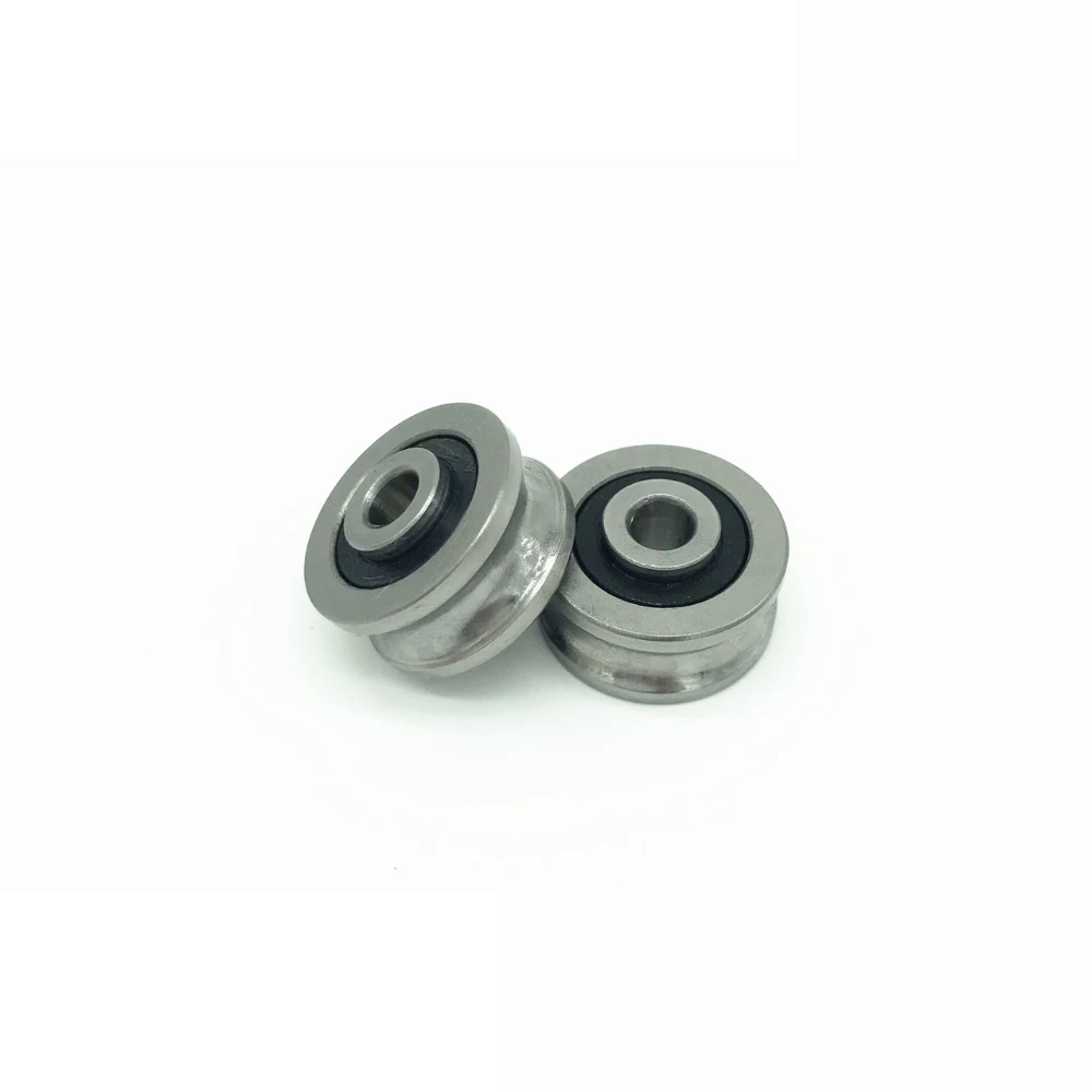 Ochoos 5pcs SG20 U Groove Bearing 6mmx24mmx11mm Double Row Sealed Ball Bearing for 8mm Linear Guide Rail SG6RS SG20RS Ochoos 5pcs SG20 U Groove Bearing 6mmx24mmx11mm Double Row Sealed Ball Bearing for 8mm Linear Guide Rail SG6RS SG20RS