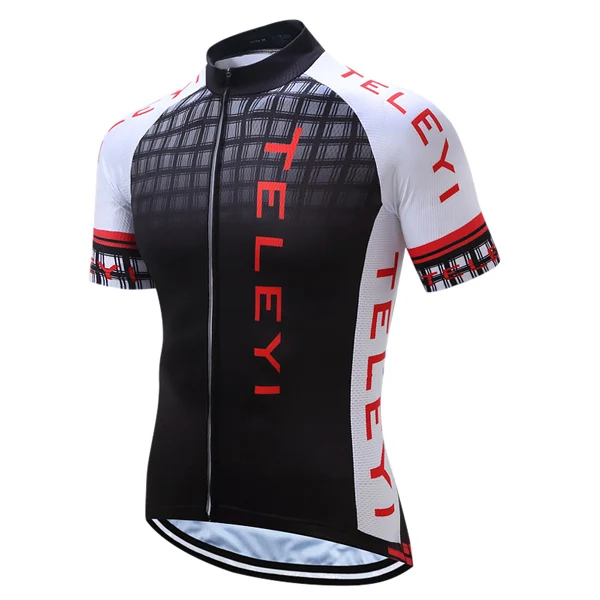 Men Cycling Clothing Sets Mtb Mountain Road Bike Outfit Mtb Uniform Kits Pro Sport Dress Bicycle Jersey Clothes Wear Suits - Цвет: Only Shirts 02