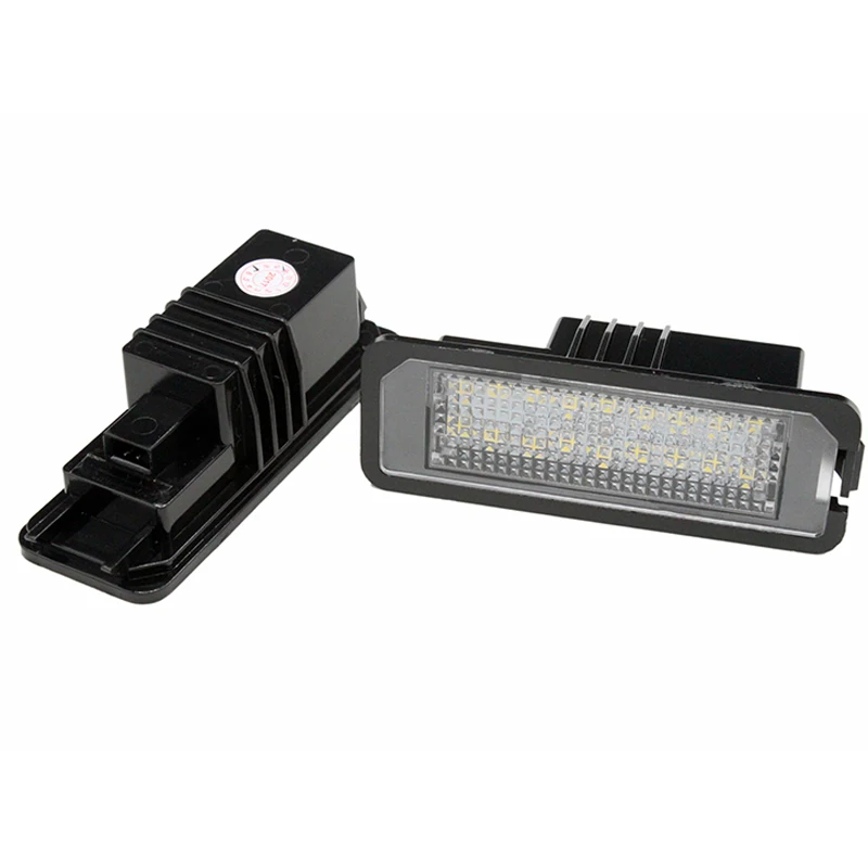 SUNKIA Canbus ОШИБОК белый 18SMD светодиодный номерной знак огни для SEAT Altea(XL/Freetrack модель) Exeo/ST Ibiza Leon