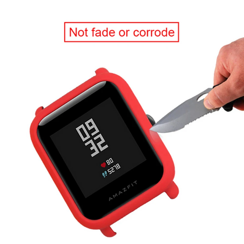 Защитный чехол для смарт часов Xiaomi Huami Amazfit Bip Bit youth цветная рамка тонкий защитный