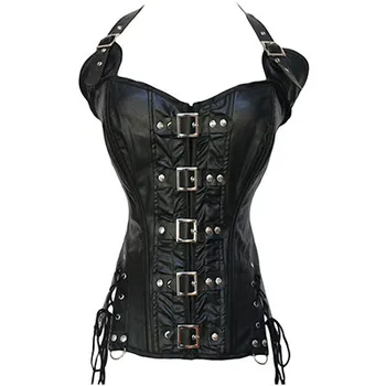 Steel Boned Lace Up Corsets  4