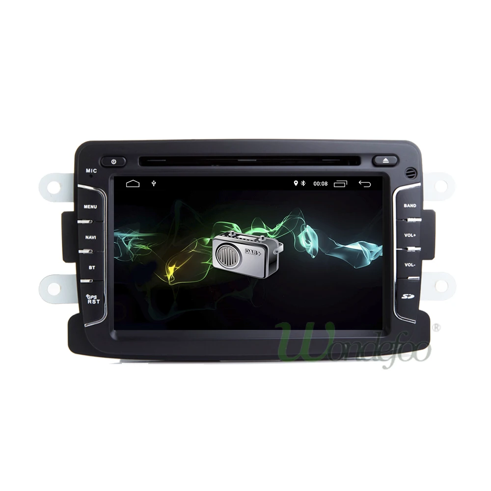 Discount IPS 2GB RAM Android 8.1 Quad Core Car DVD PLAYER for Dacia Sandero Duster Captur Lada Xray 2 Logan 2 GPS PLAYER multimedia audio 2