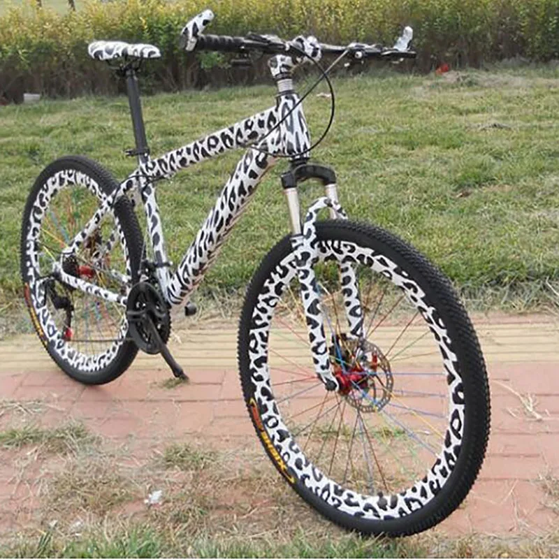 Стиль 26 дюймов 21 скорость двойной диск Велоспорт завод подвеска стиль активности велосипед подарок горный велосипед
