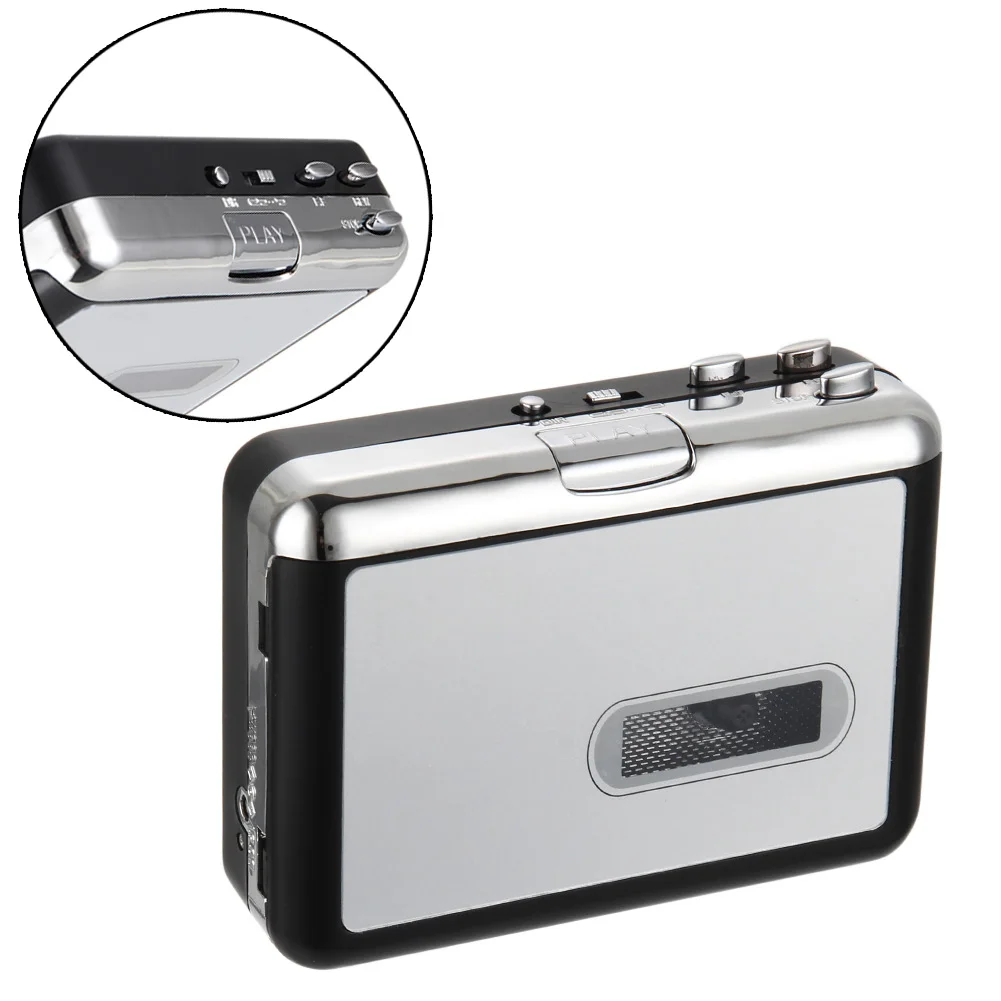 Portable Cassette Tape to USB MP3 Converter Recorder Capture Music Player for Laptop PC ND998 Portable Cassette Tape to USB MP3 Converter Recorder Capture Music Player for Laptop PC ND998