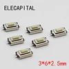 50pcs/lot SMT 3x6x2.5MM 2PIN Tactile Tact Push Button Micro Switch G73 Self-reset Momentary Free Shipping ► Photo 1/4