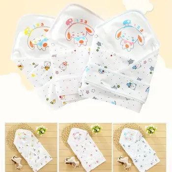 

High Quality Cartoon Cotton Baby Blanket Infant Swaddling Clothes Toddler Newborn Sleeping Warp Muslin Blankets