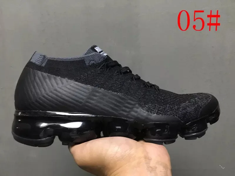 

New 2018 Air Vapormax Flyknit Men's Women Max 2018 Running Shoes Sports Sneakers Outdoor Athletic Max Running Shoes 36-45