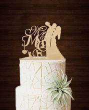 Bride Groom Fashion Personalised Party Decoration Wedding Decoration Fashionable Custom Wedding Cute Unique Wedding Cake Toppers