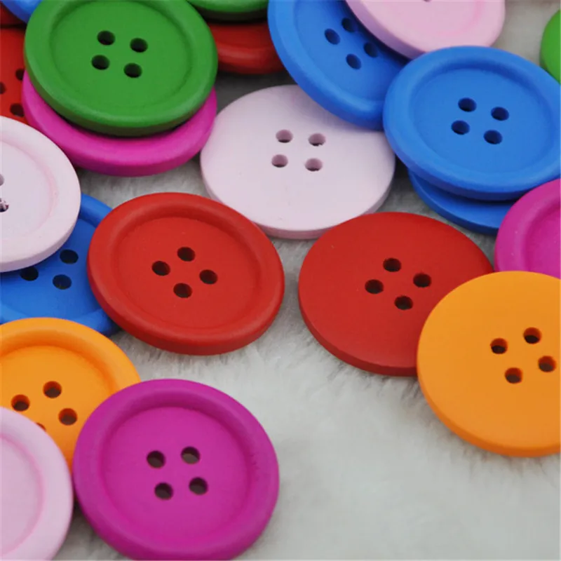 10/30 шт. круговые деревянные пуговицы с 4 отверстиями|wooden buttons|button 4buttons holes |