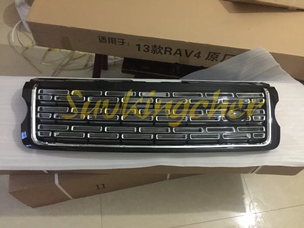Передняя сетчатая решетка для Land Rover Range Vogue 2013 2014 2015 2016 2017 гриль|front grill|mesh grillegrill front