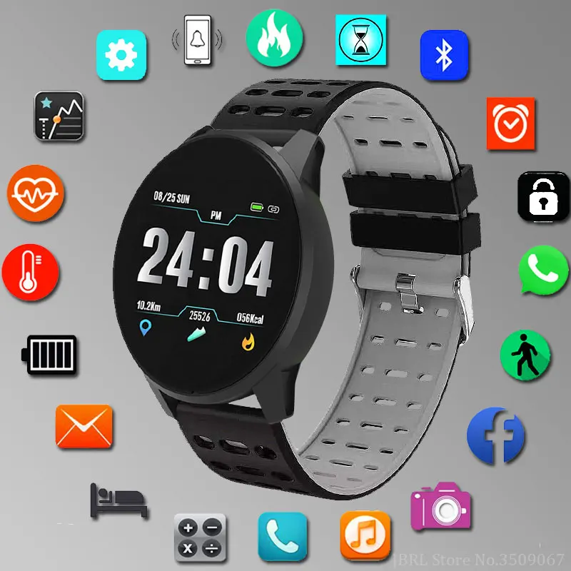 

New Sport Smart Watch Men Women Smartwatch For Android IOS Fitness Tracker Health Electronics Smart Clock Fashion Smart-watch
