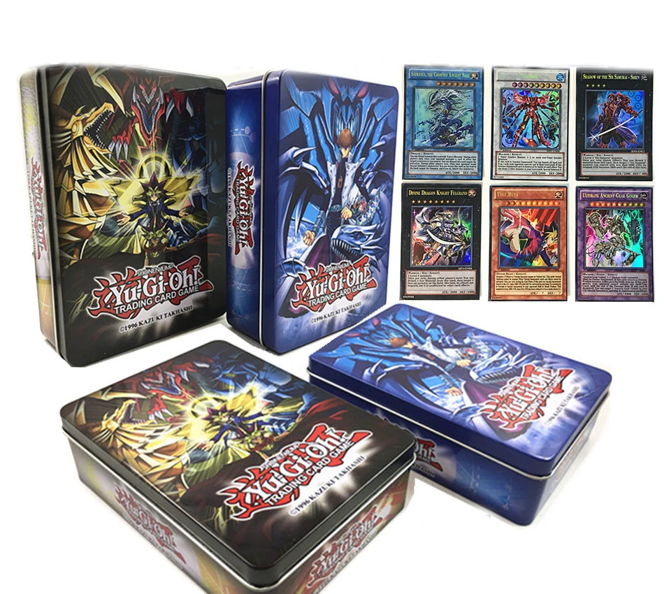 60Pcs/Set Yu Gi Oh Game Cards Yugioh Blue Eyes White Dragon English