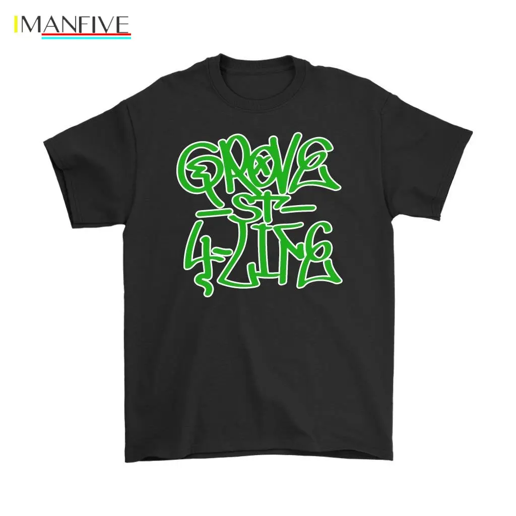 

Awesome eMERCHency Grove Street Shirt Grove Street 4 Life GTA Mens T Shirt Summer New Men Cotton T-Shirt top tee