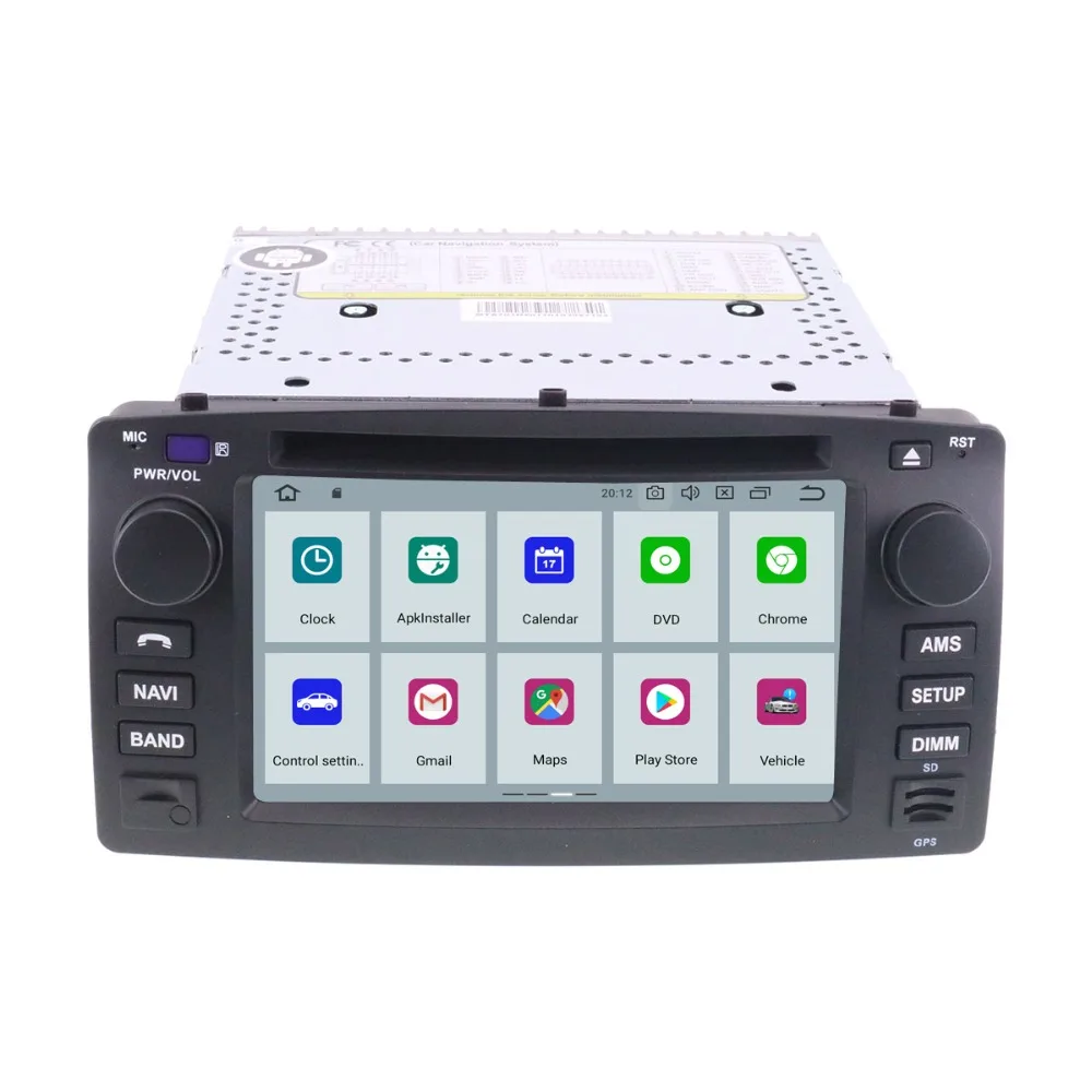 Автомобильный DVD плеер Aotsr Android 9 0 GPS навигация для Toyota Corolla EX 2001 2006 мультимедиа